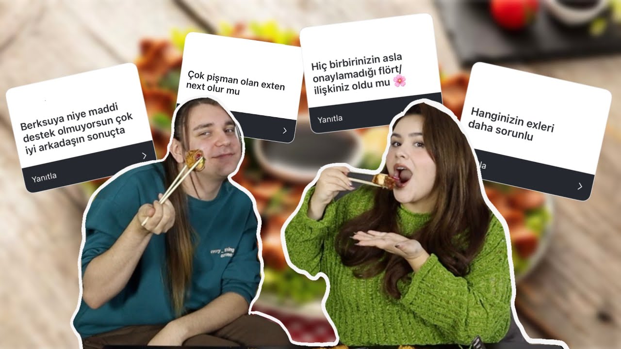 BERKSU İLE SORU & CEVAP :MERAK ETTİĞİNİZ HER ŞEYİ CEVAPLADIK! - &Ccedil;İĞK&Ouml;FTE MUKBANG