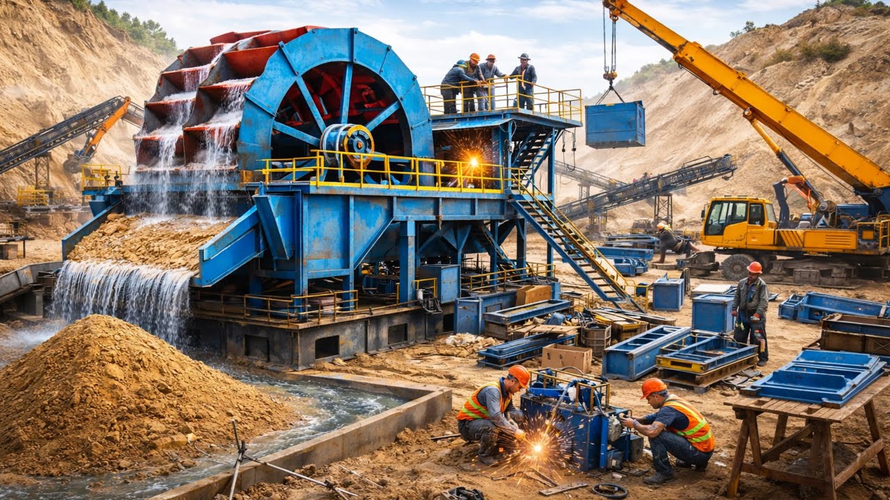 How Sand Washing Machines Are Made in Factory | Industrial Sand Washer Manufacturing Process