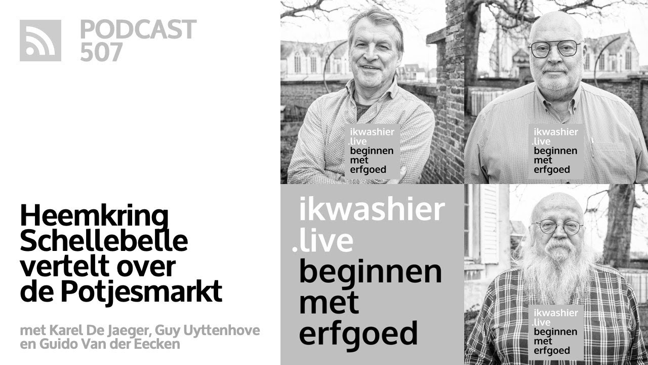 Potjesmarkt met kermis, jaarmarkt, paardenmarkt - Heemkring Schellebelle - Beginnen met erfgoed 507
