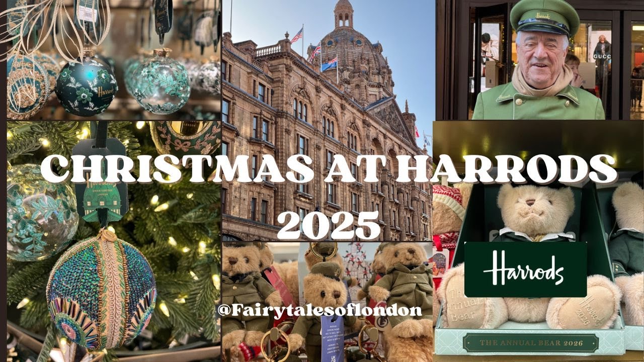 Christmas at Harrods 2025 I Harrods Christmas 2025 I Harrods Christmas Shop is open I Harrods shop