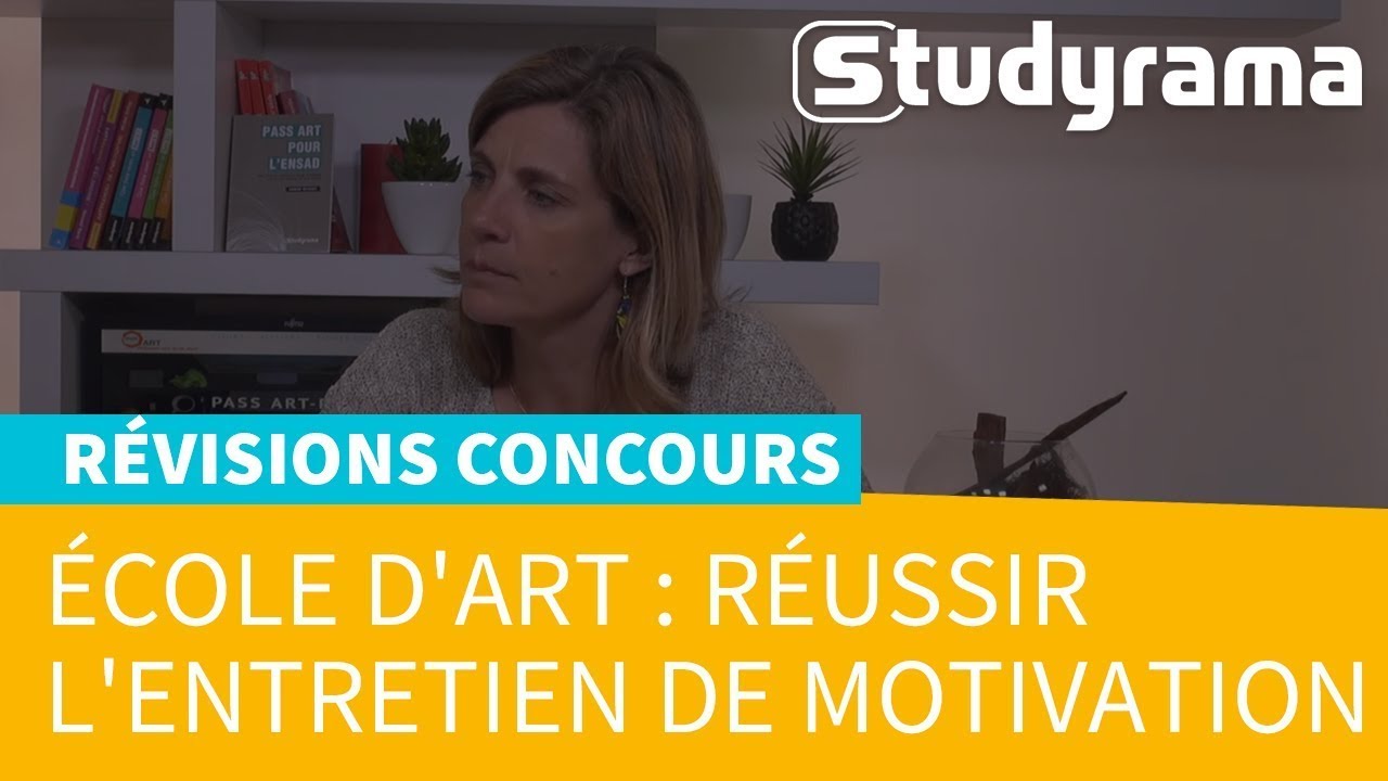Admission en école d'art : comment assurer à l'entretien de motivation ?