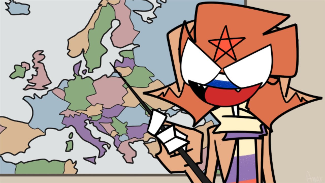 Урок географии - Сплин (Countryhumans)