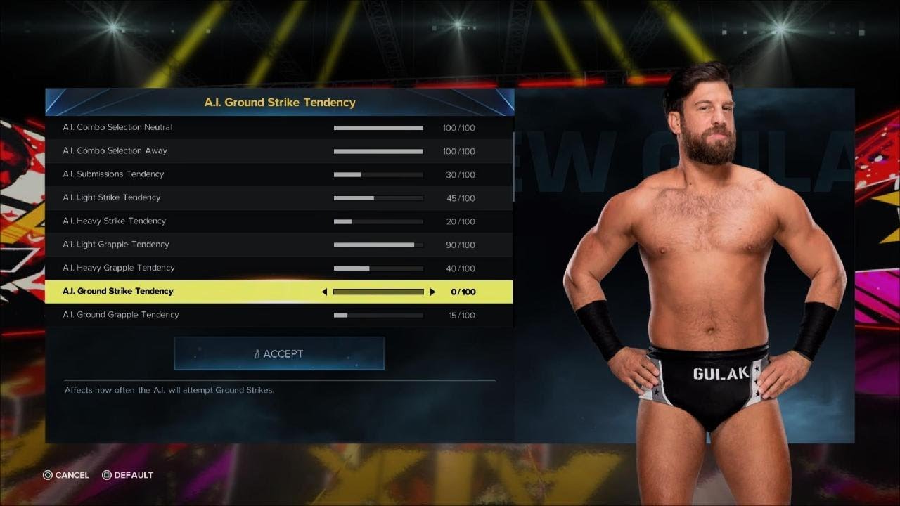 WWE 2K23 | Drew Gulak Updated Moveset + Base Superstar Settings