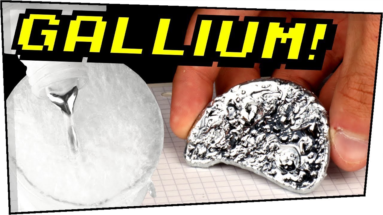 FLÜSSIGES GALLIUM in -82 GRAD erstarren lassen! - Gefährliche Experimente #98