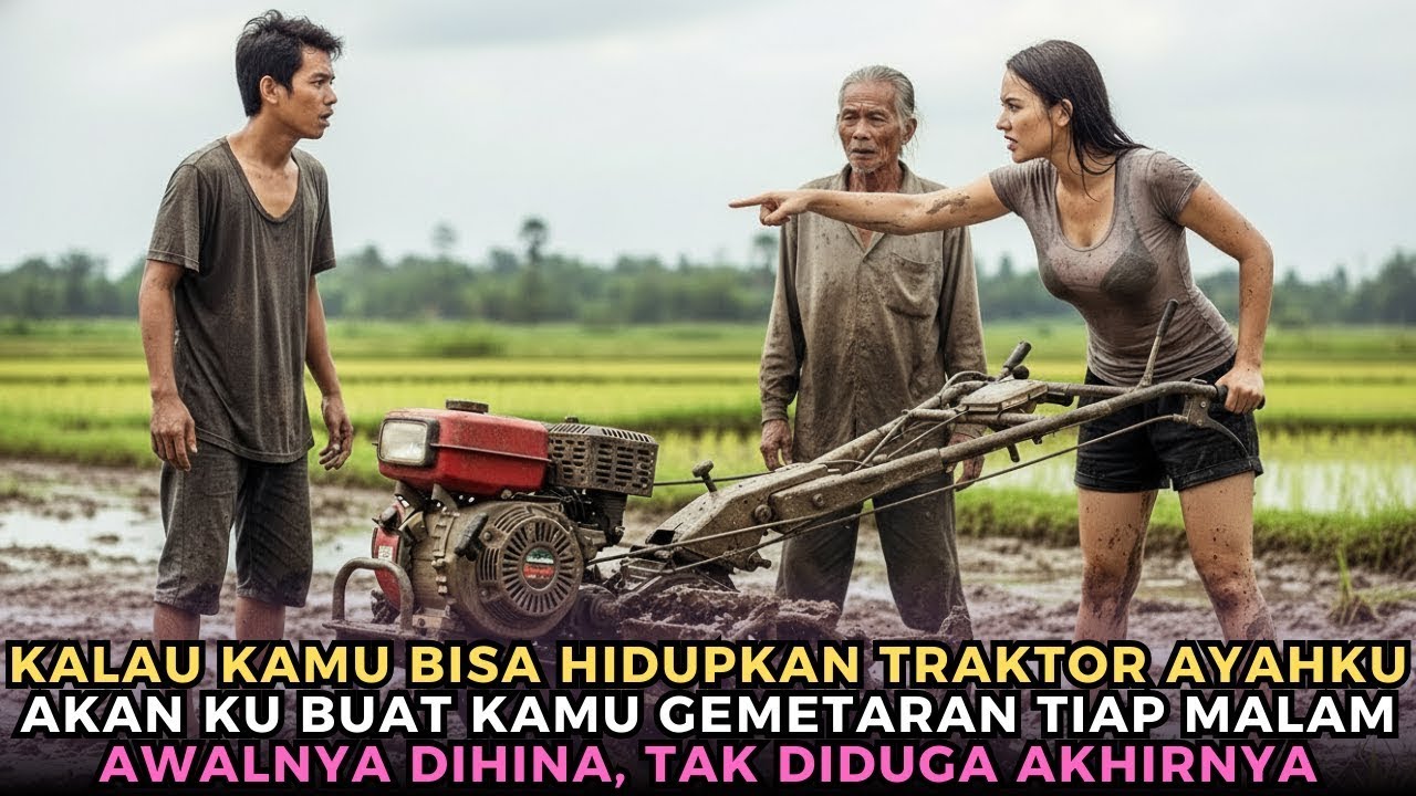 “Kalau Kamu Bisa Hidupkan Traktor Ayahku, Akan Aku Nikahi!” — Awalnya Dihina, Endingnya Bikin Kaget…