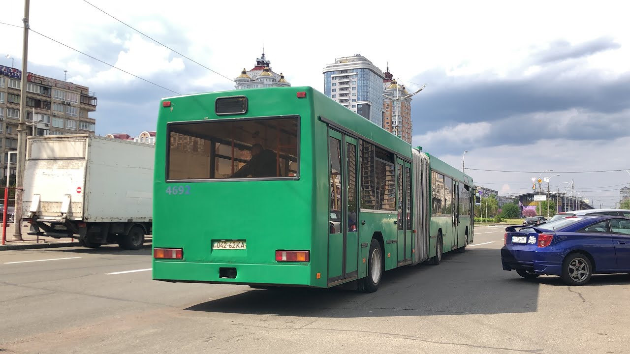 Поїздка на автобусі МАЗ 105.060, бортовий номер 4692, маршрут 73