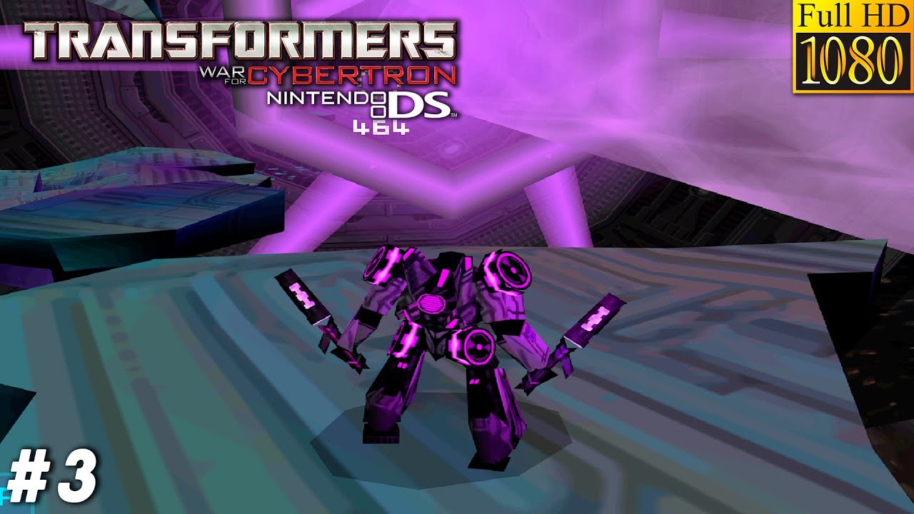 HD | Transformers: WFC Decepticons (NDS) | The Dark Energon Proyect (Starscream Boss) | +Data Disks