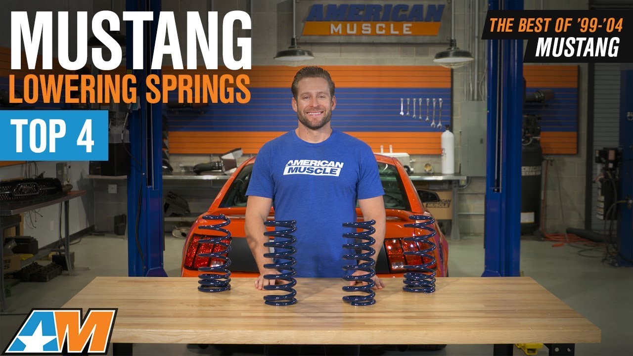 The 4 Best Mustang Lowering Springs For 1999 - 2004 Ford Mustang