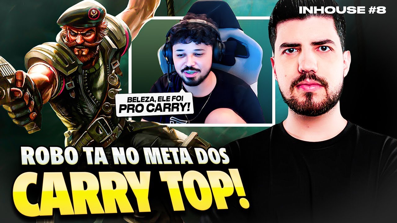 ROBO E TITAN FAZEM QUALQUER UM SE RENDER! Inhouse #8
