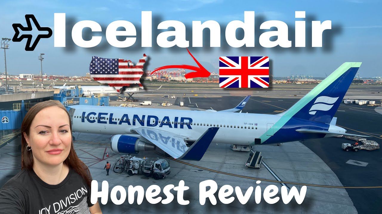ICELANDAIR AIRLINE Review  - our first time flying from USA to UK! Family Travel Vlog. #travel