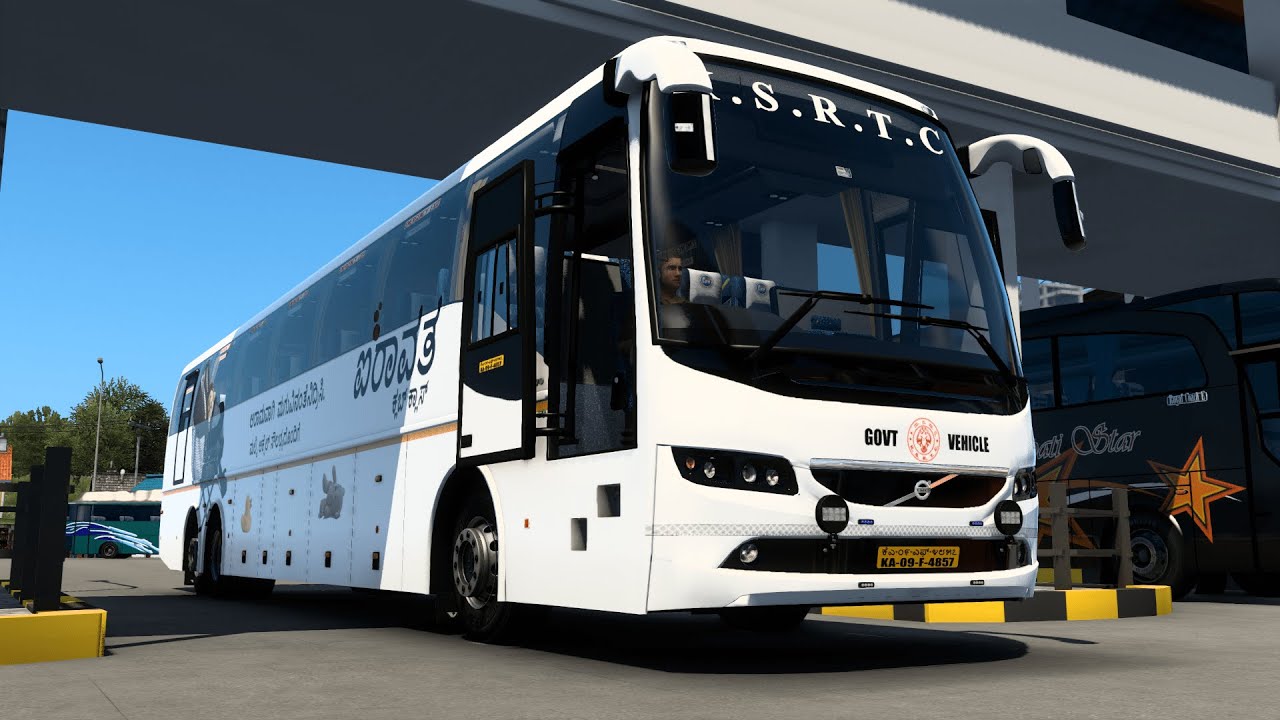 KSRTC Airavat Club Class Volvo B11R Multi Axle AC Seater | ETS2 Tamil Bus Gameplay @monugamer3310