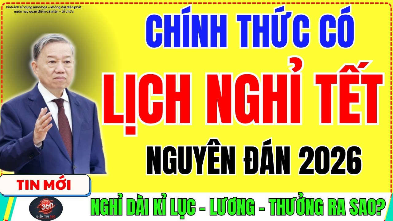 Nóng Lịch Nghỉ Tết 2026 ĐÃ CHỐT! 9 Ngày Nghỉ Nhưng Vì Sao Có Người Vui – Có Người Lo