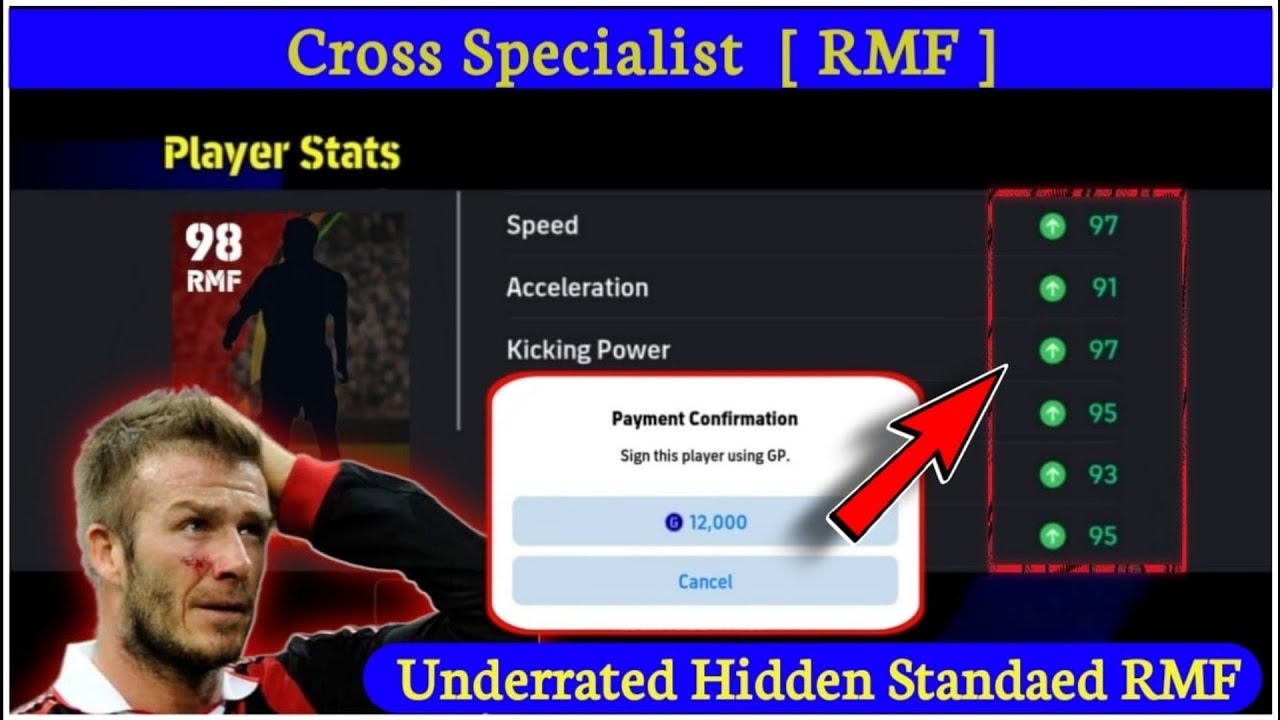 12000 GP Only! Most Underrated RMF Standard Player In eFootball 2024 | Hidden Gems in eFootball 24 🔥