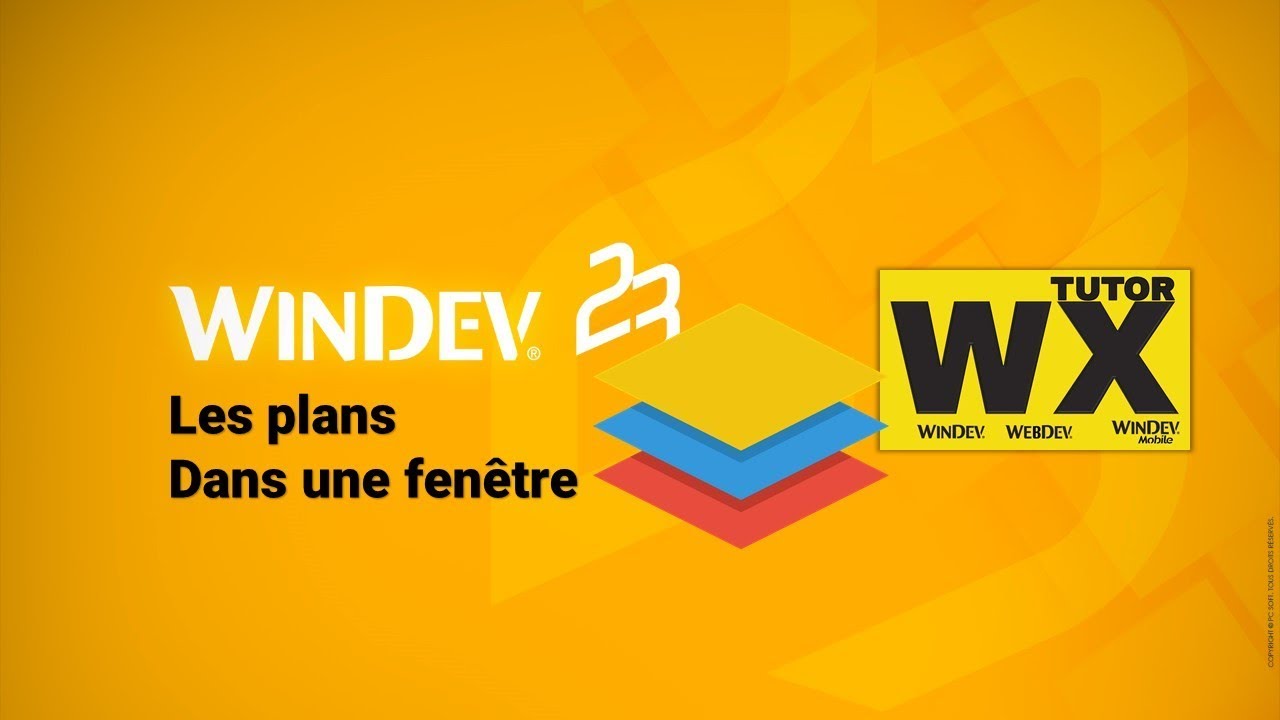 Plans Dans Une Fenêtre WinDev