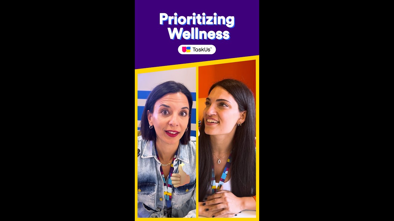 How do we champion wellness in the workplace in TaskUs Greece?