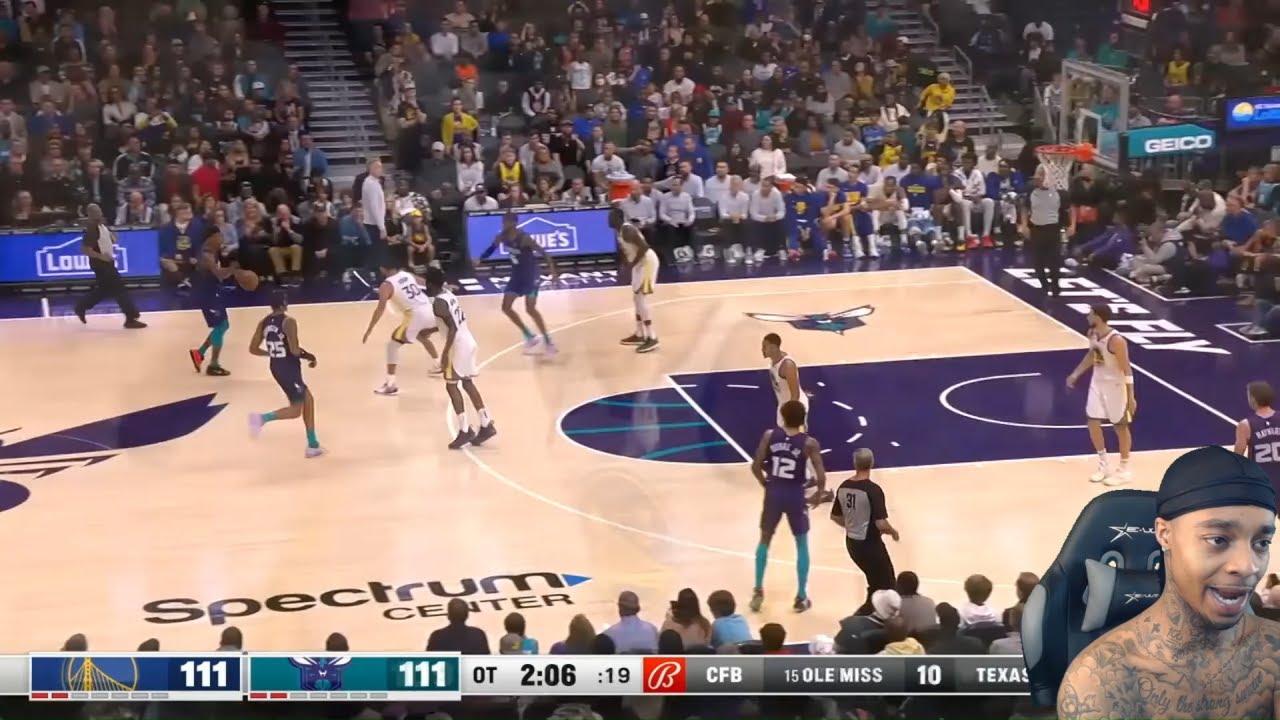 FlightReacts To WARRIORS at HORNETS | NBA FULL GAME HIGHLIGHTS | October 29, 2022!