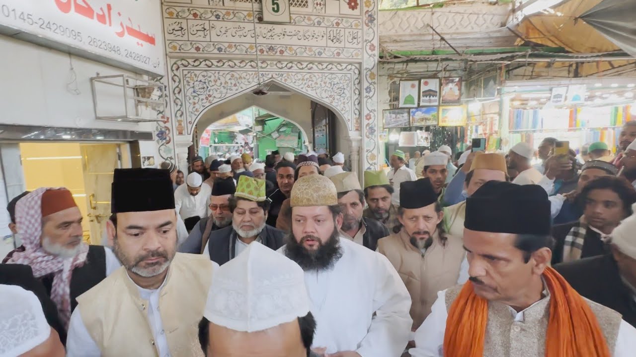First Hazri At Dargah Khwaja Gharib Nawaz | 2024 | Sajjadanasheen & Sahabzadgan Khanqah E Niazia