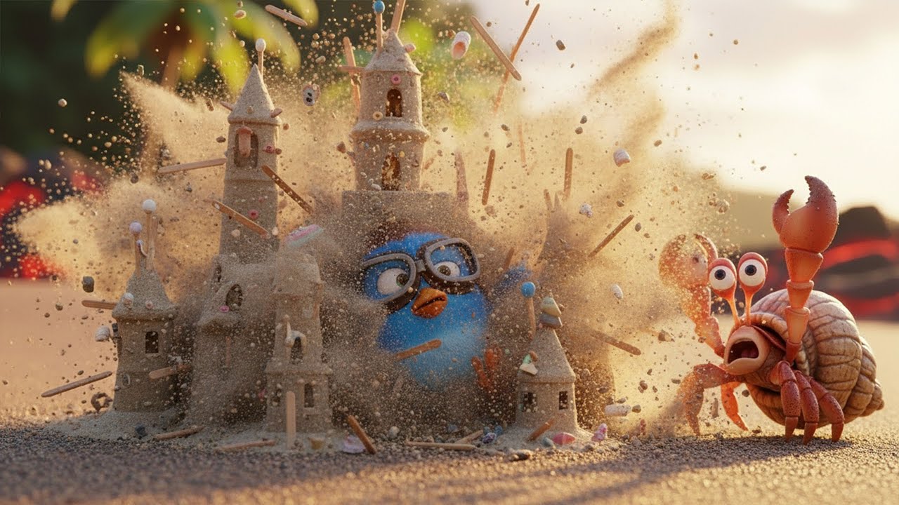 The Sandcastle Disaster   Funny 3D Animated Short
