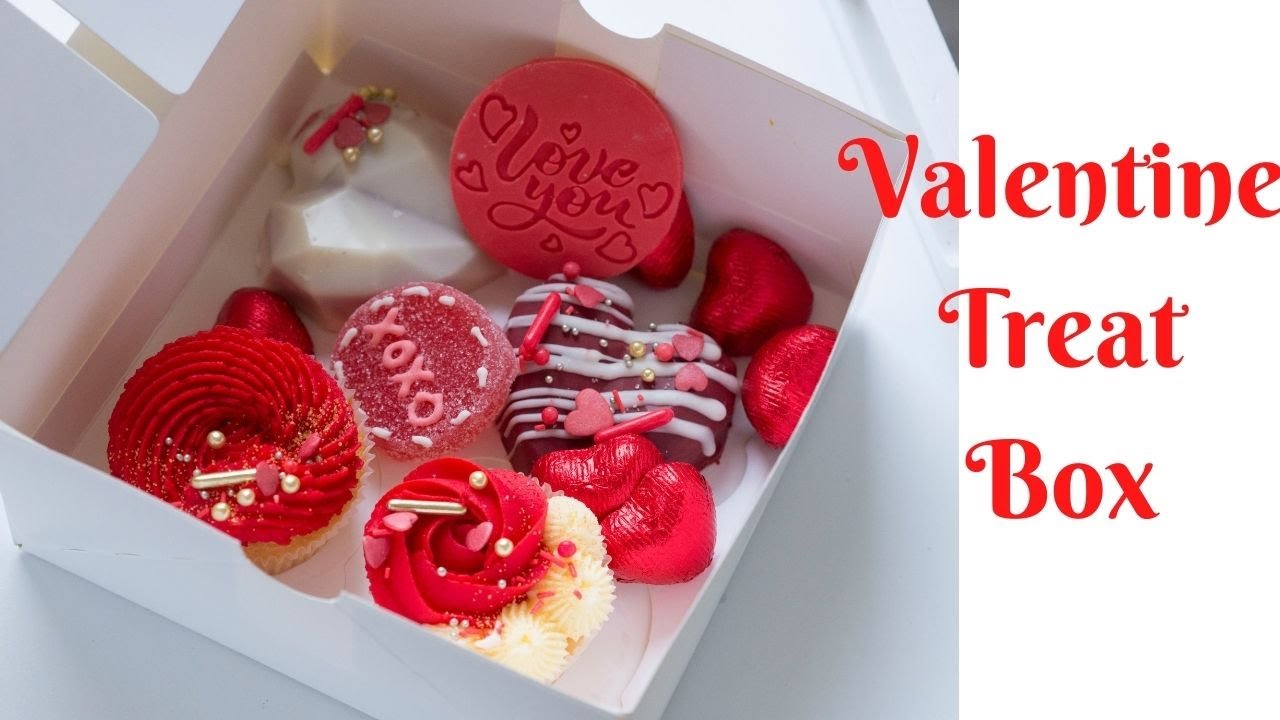 Easy Valentine Dessert Box