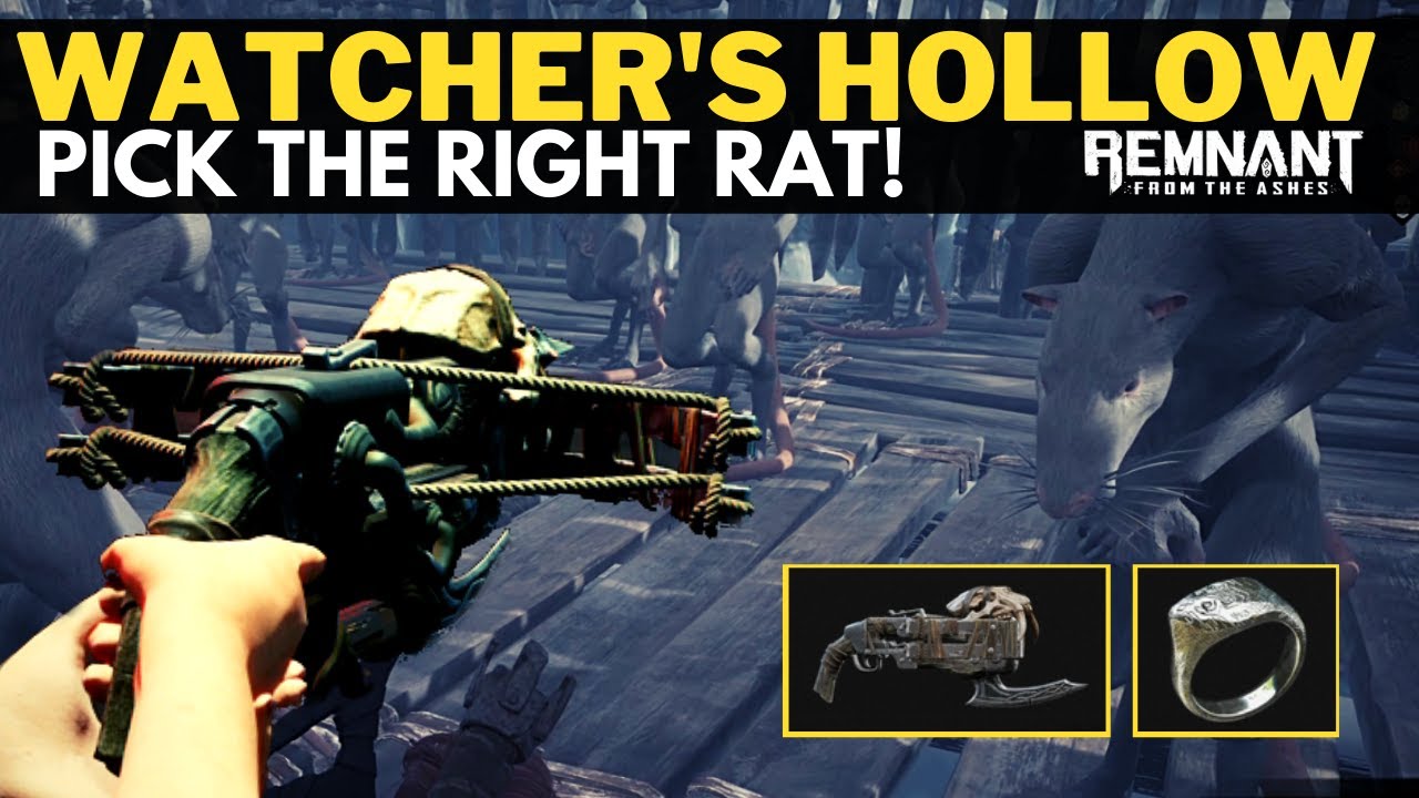 Remnant: Caged Rats Puzzle / Как получить двойной выстрел и кольцо авантюриста (DLC Subject 2923)