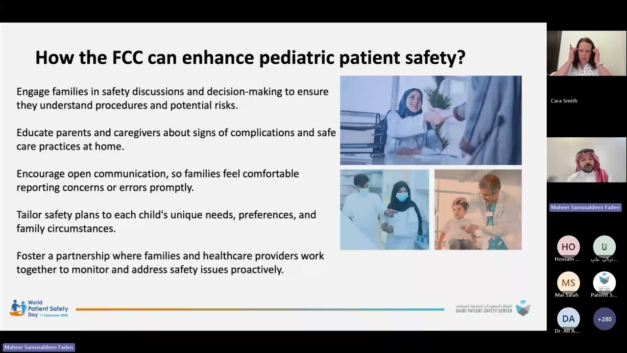 ‏Partners in Care: Empowering Families for Safer Pediatric Healthcare webinar