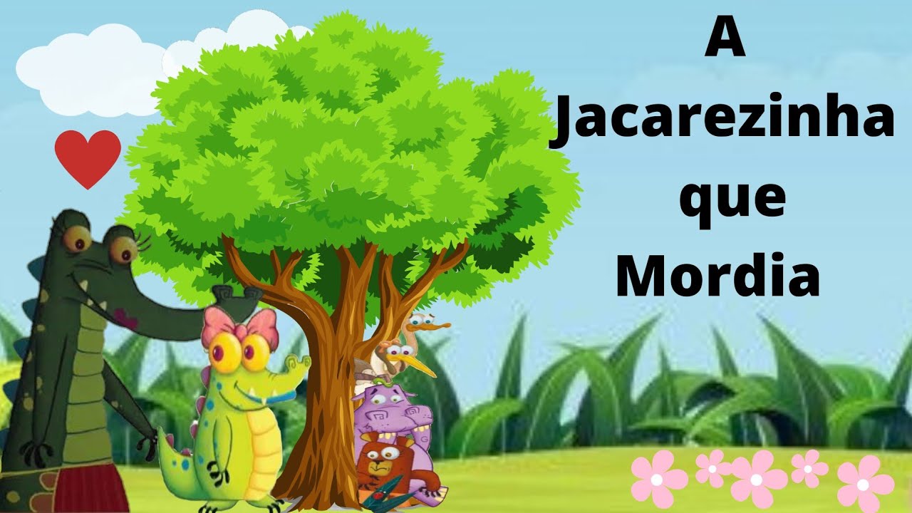 A Jacarezinha que Mordia/ Historinha infantil/ &Aacute;udio Livro infantil/ Livro Educativo