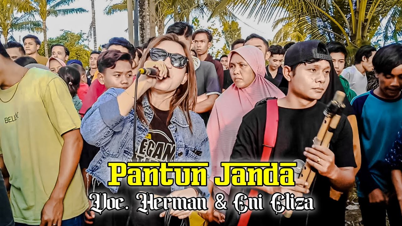 Pantun Janda - Eni Eliza & Herman (Putra Megantara) || Live Di Mertak Monggas 