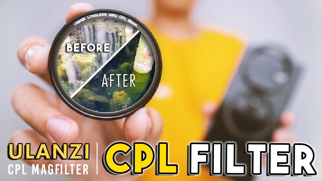 Ulanzi 52mm CPL MagFilter | Polarizer Filter for Phones