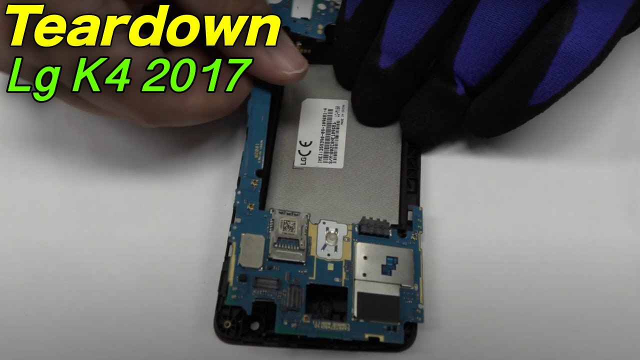 LG K4 2017 Teardown