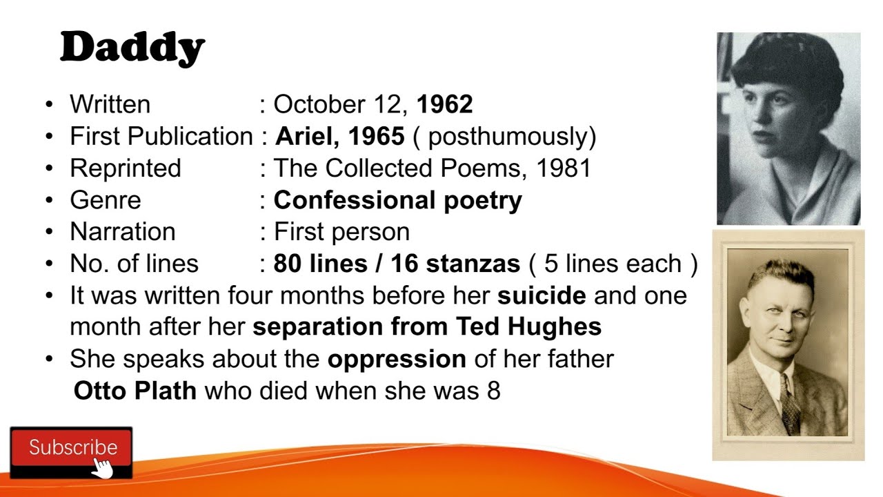 Daddy Poem in Tamil | PGTRB | Line Wise Explanation #daddy #sylviaplath #pgtrbenglish