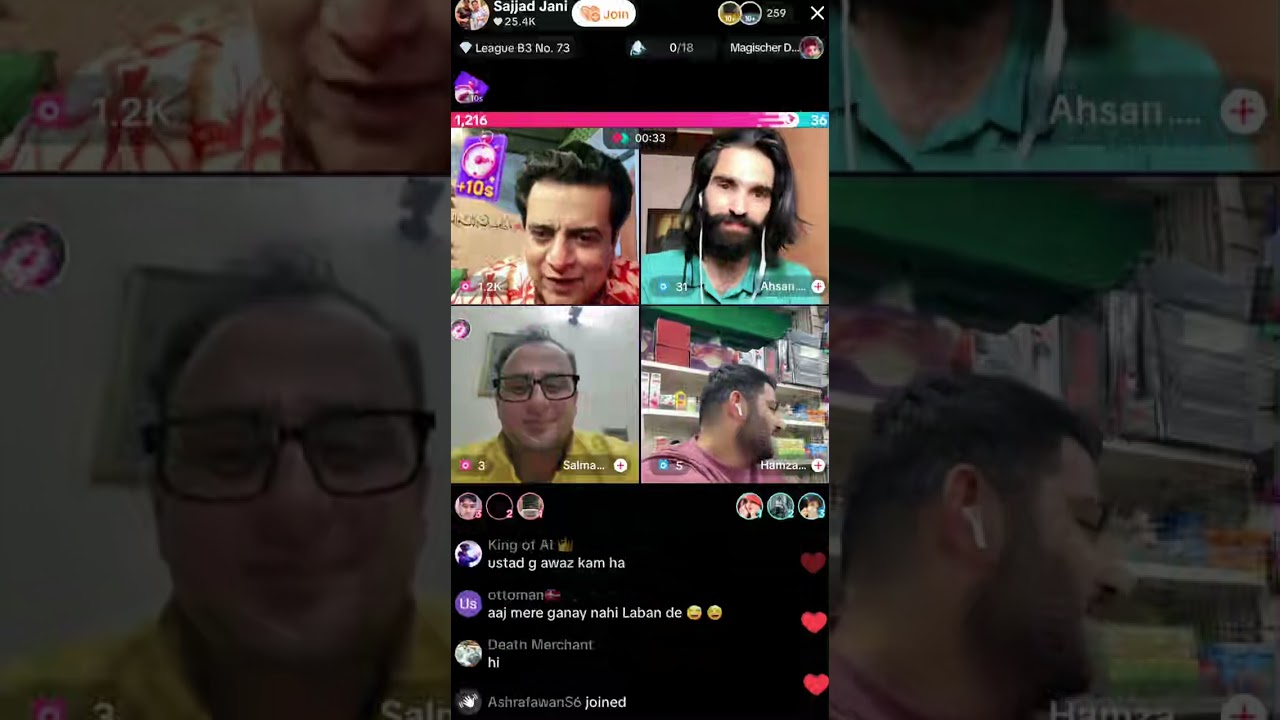 Ustad g - Sajjad Jani TikTok Live Replay - 13 Oct