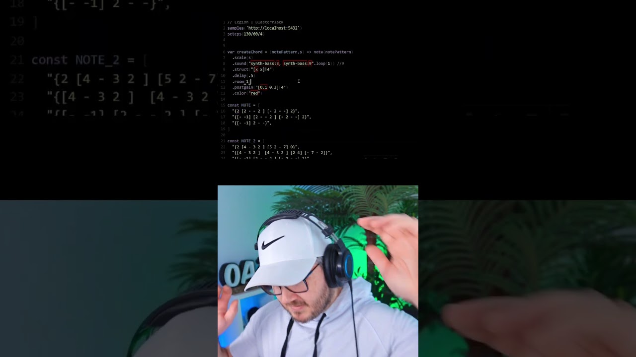 Coded an EDM Banger | Legion (Blasterjaxx) Live-Coded Cover 