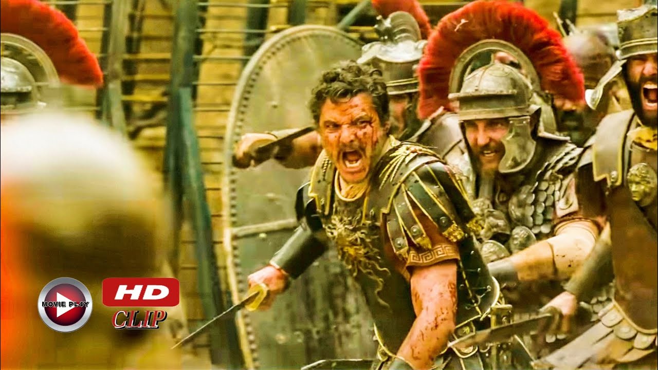 Gladiator 2 (2024) - Battle of Numidia Clip