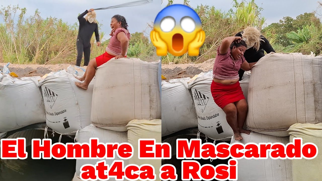 ‼️Santo Dios El Hombre En Mascarado At4ca a Rosi En este puente abandonado😱