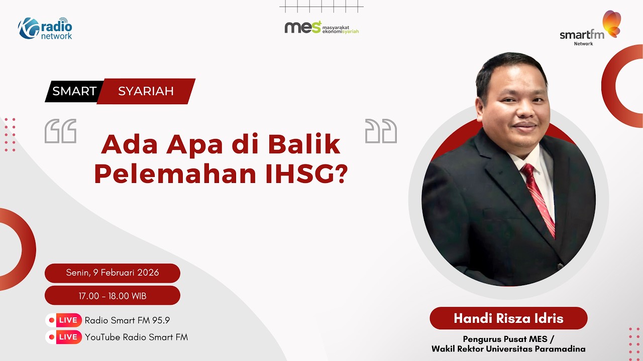 Handi Risza Idris : Ada Apa di Balik Pelemahan IHSG? | Smart Syariah