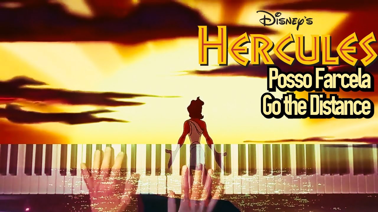 Disney's HERCULES - Posso Farcela (Ce la posso fare) / Go the Distance Piano Cover