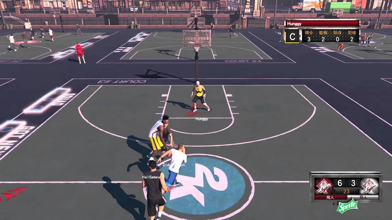 NBA2K15｜MyPark｜我個射波制係邊? w/ Hins, 秋本