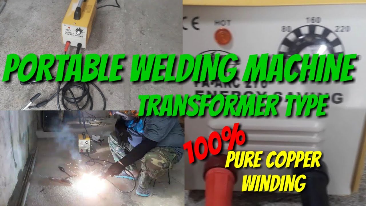 POWERARC |TRANSFORMER TYPE PORTABLE WELDING MACHINE |100% PURE COPPER WINDING |BEST WELDING MACHINE