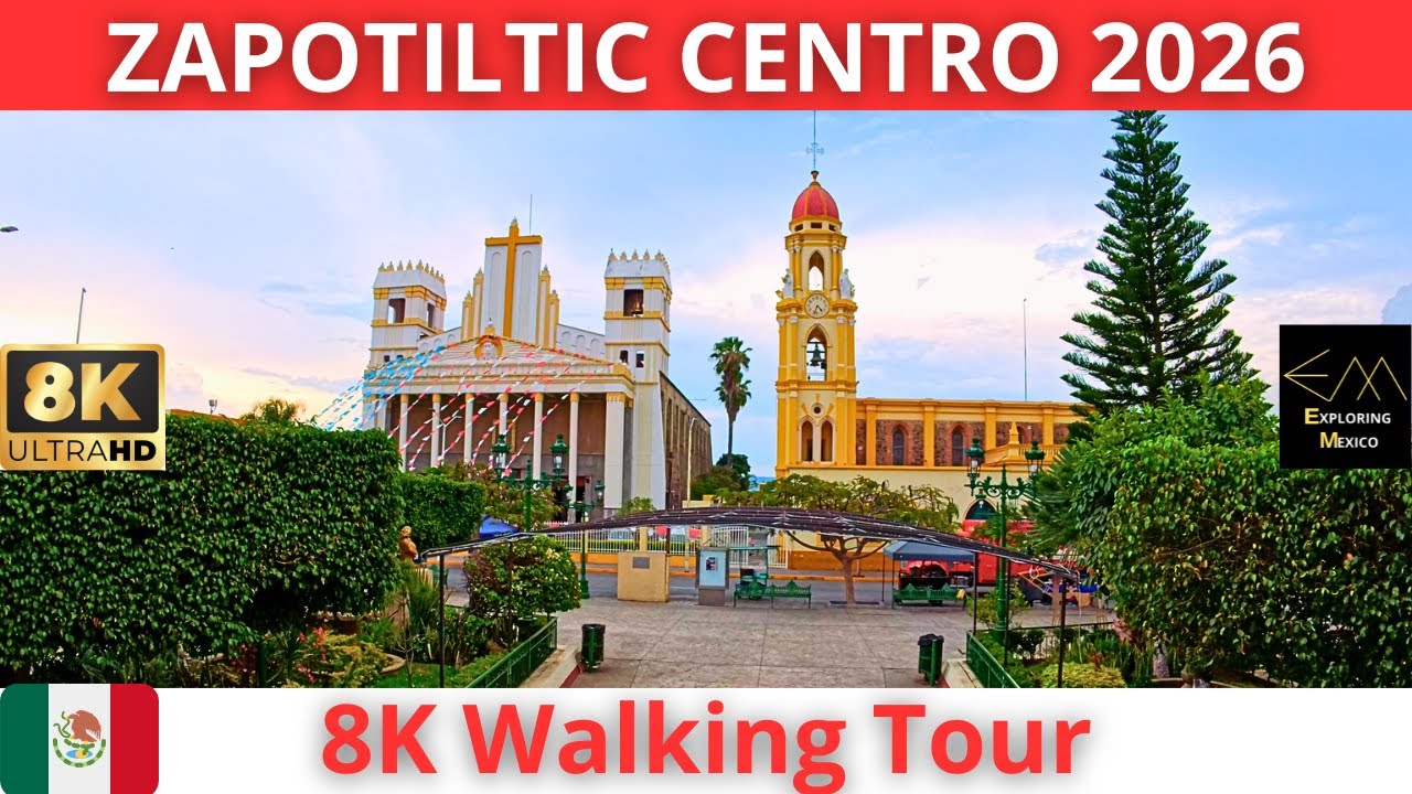 Caminando por ZAPOTILTIC 2026 La JOYA ESCONDIDA en 8K 🇲🇽