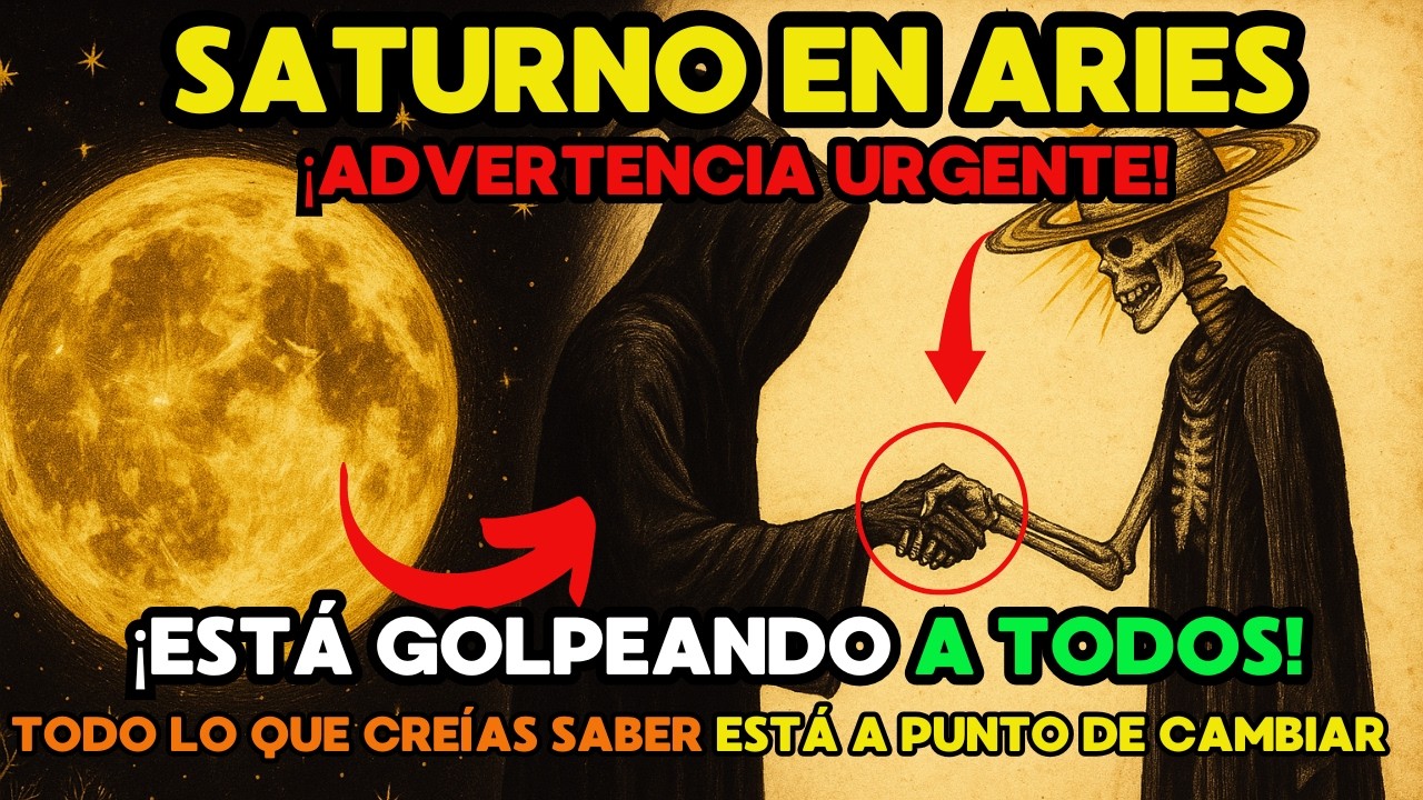 🚨SATURNO en ARIES del 14 de febrero 2026 puede cambiar tu vida… pero NO es lo que esperas ⚠️🌑🔥
