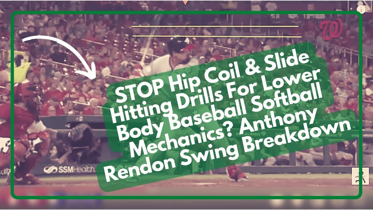 STOP Hip Coil & Slide Hitting Drills For Lower Body Baseball Softball Mechanics?