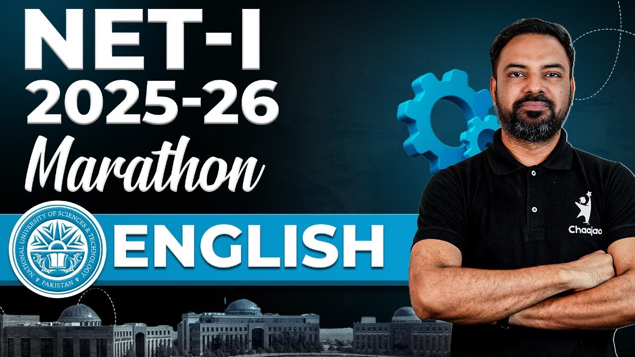 NUST NET-1 2025-26 | English Live Marathon 🛑