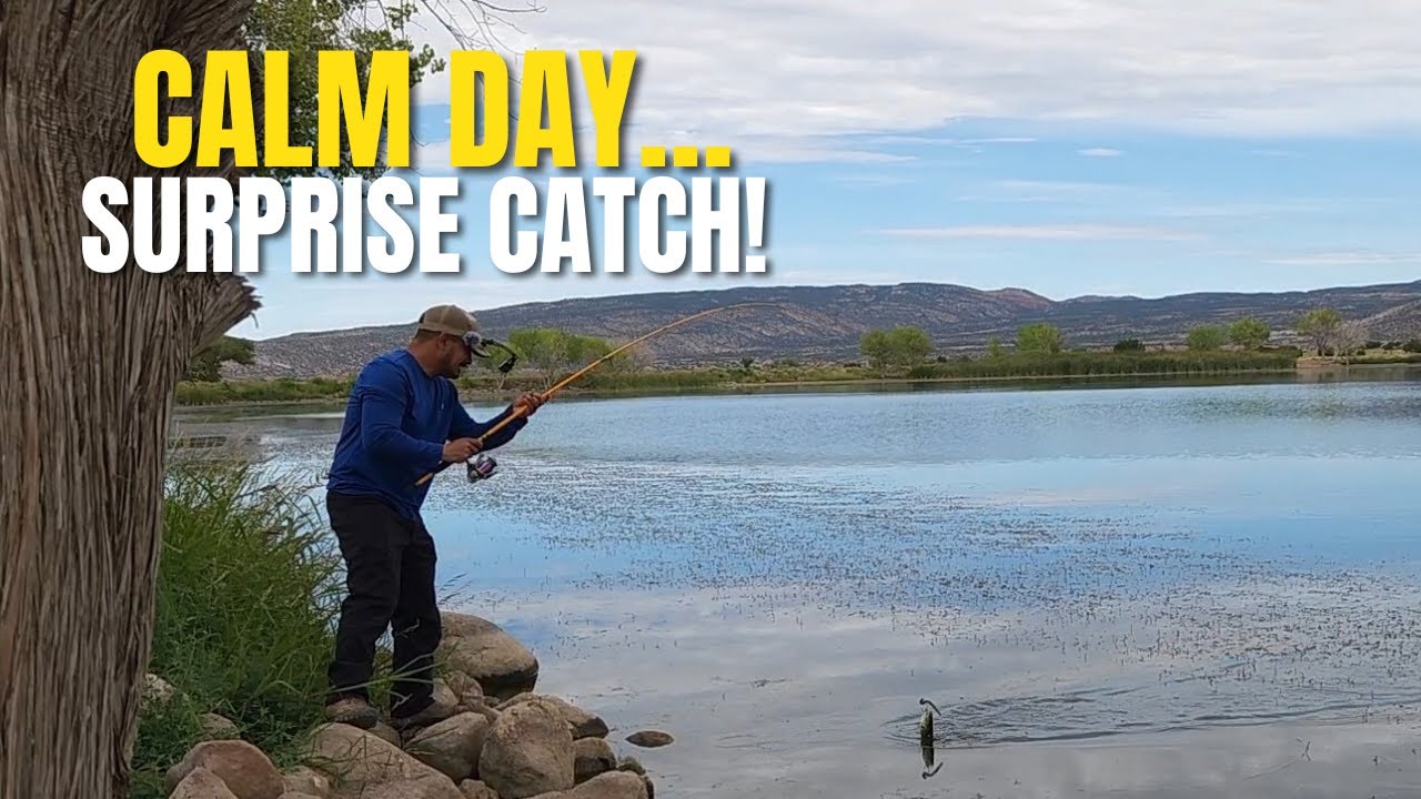 Рыбалка на окуня (озеро Зиа, Нью-Мексико)