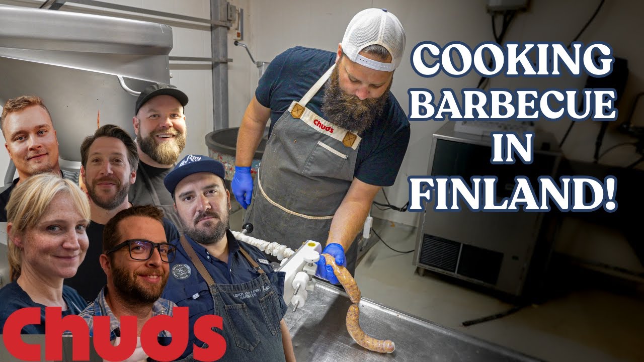 Sausage Making In Finland! | Chuds BBQ