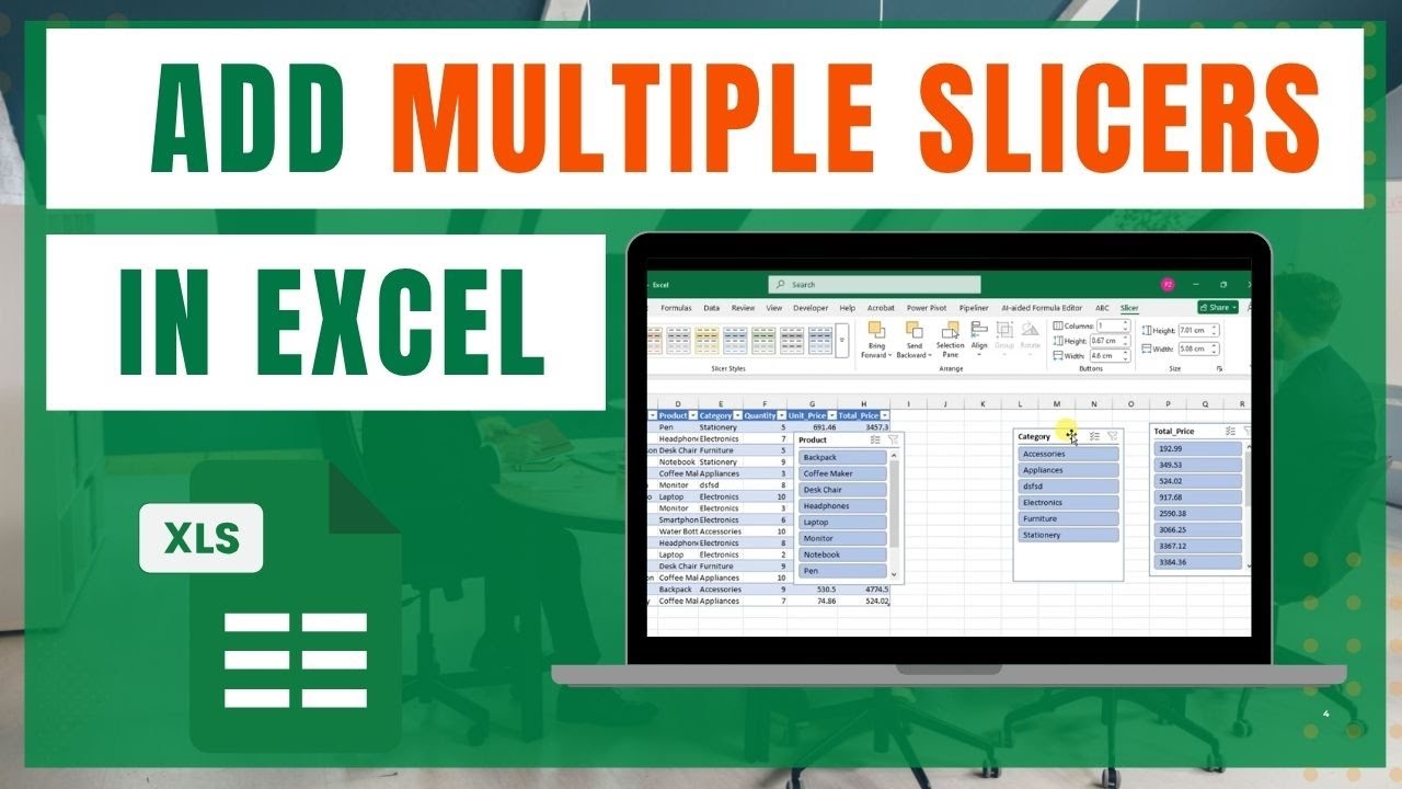 How To Add Multiple Slicers In Excel | Adding Slicers In Excel multiple slicers in excel sheets