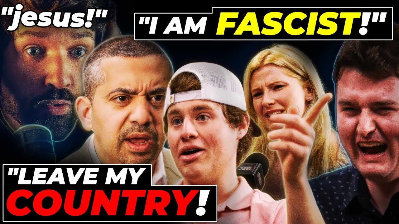 THEY'RE MASK OFF! Medhi vs Far-Right Conservatives In Heated 1v20 Jubilee Debate