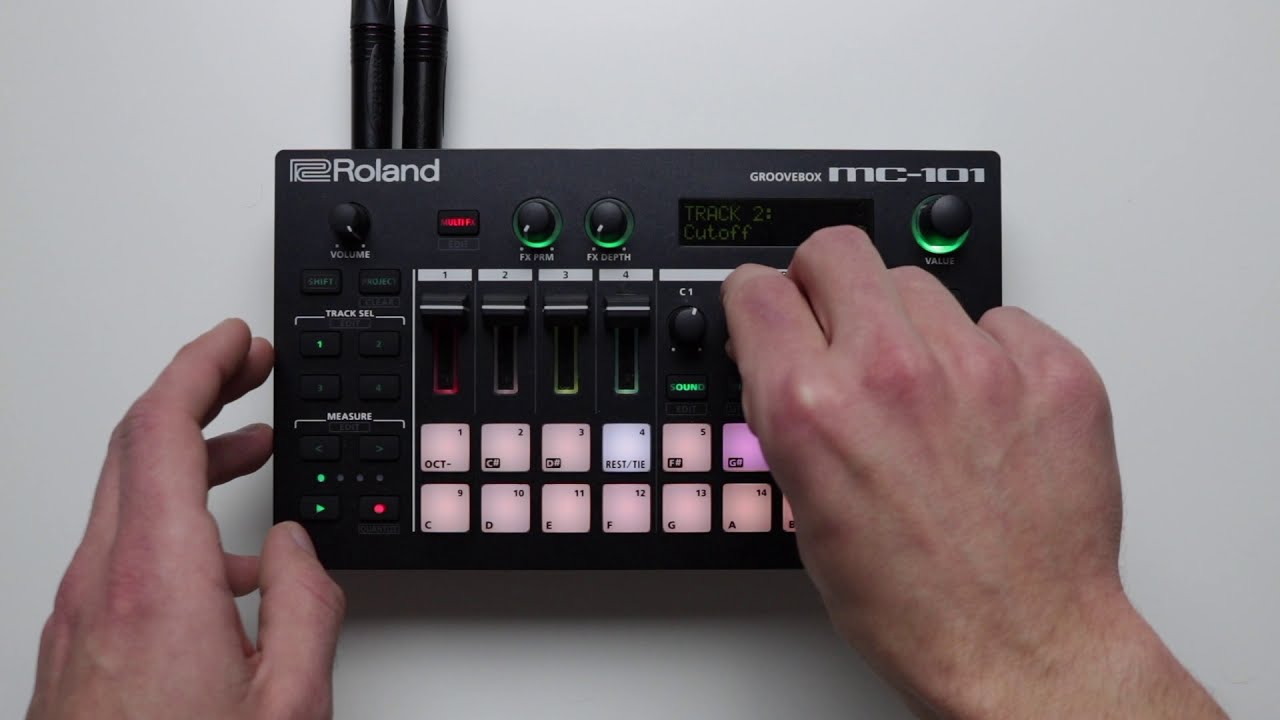 Roland MC-101 | Techno/House (No Talking)