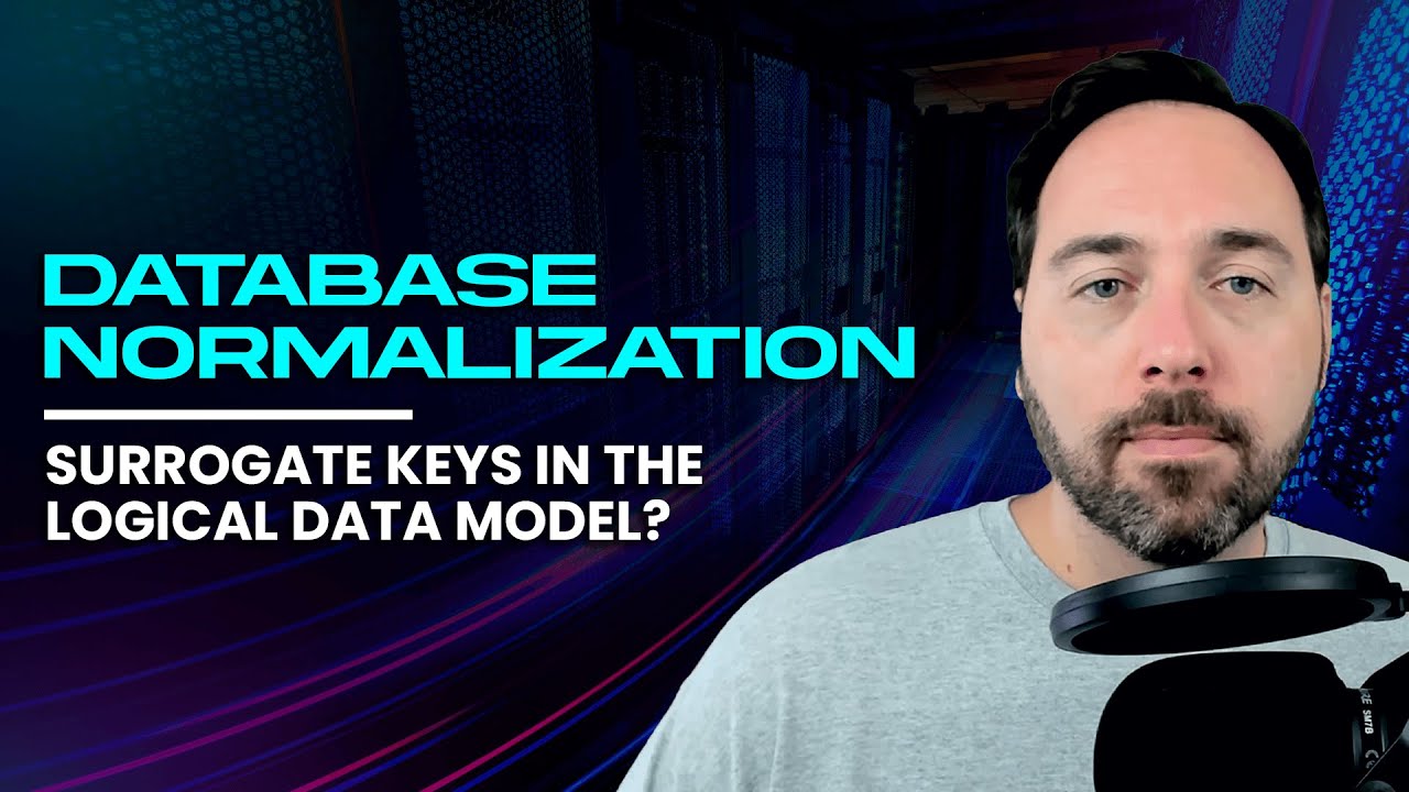 Нормализация базы данных: суррогатные ключи в логической модели данных