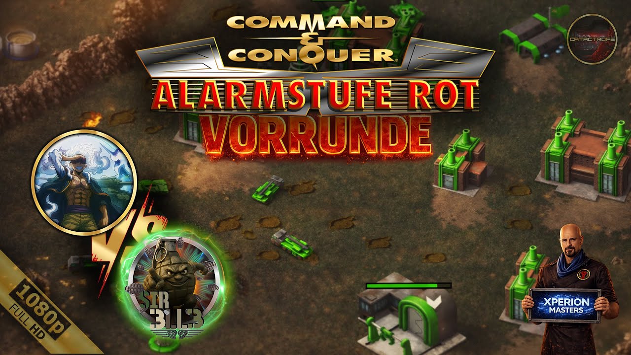 🚨 STAHLI vs SIR3LL3 – ALLIIERTE VS UDSSR🚨C&C RED ALERT XP MASTERS  @XPERION_DE