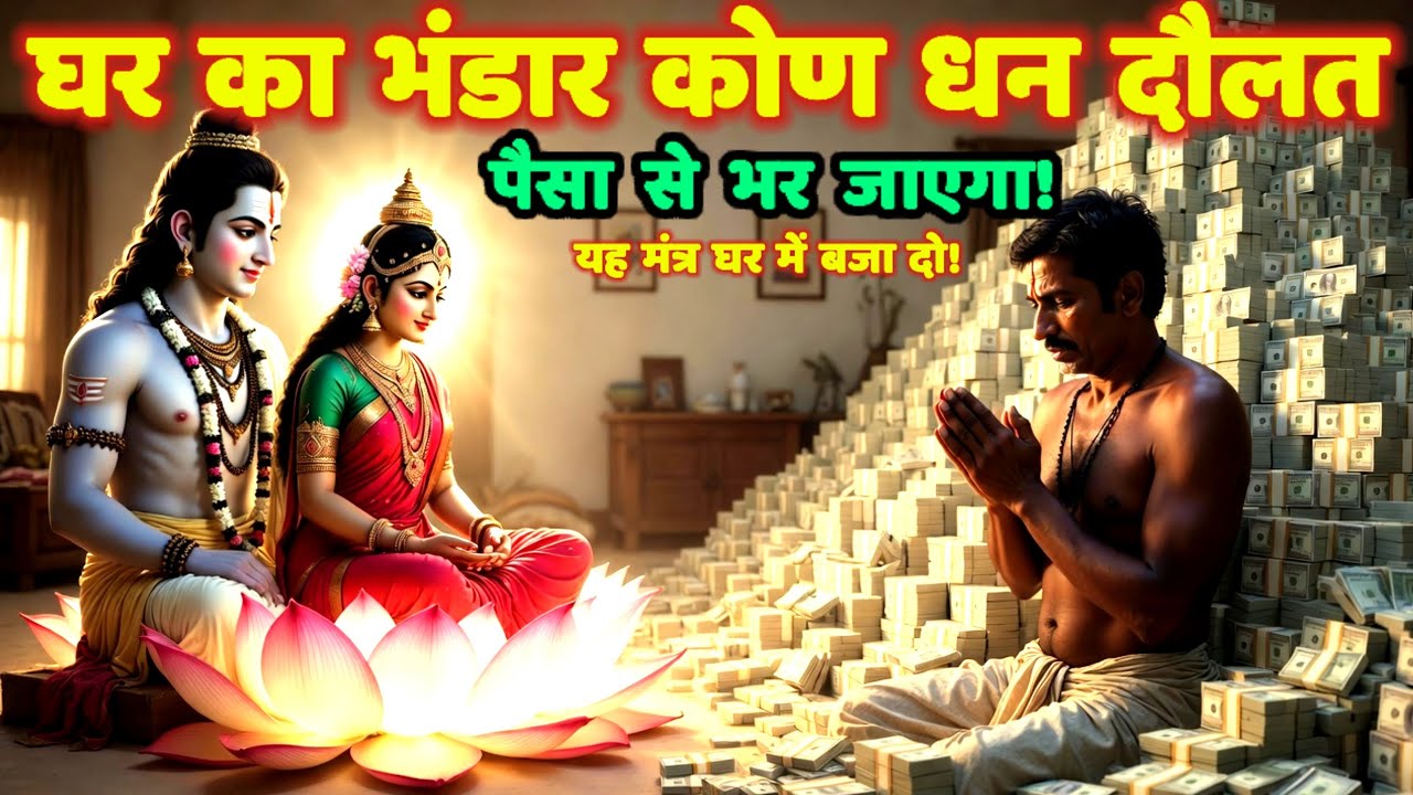 विष्णु संग लक्ष्मी घर के भंडार कोण में विराजमान हो जाएंगे! यह मंत्र बजा दो! Vishnu Mantra